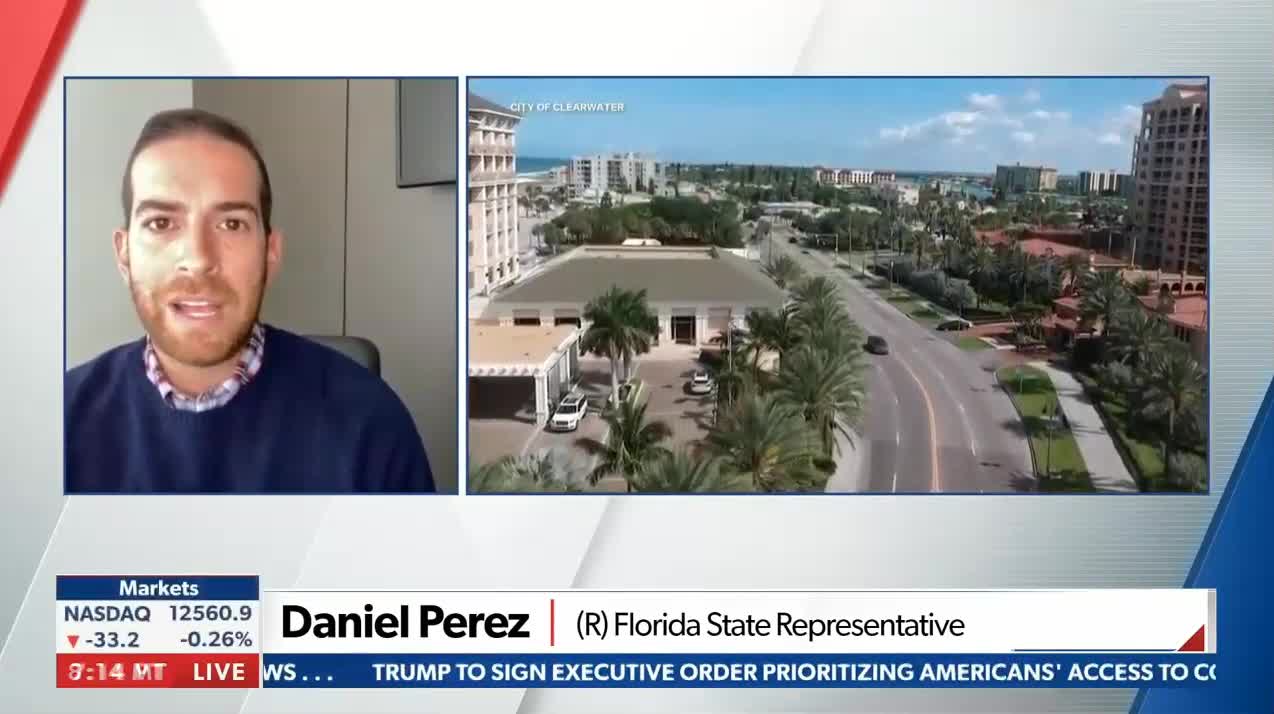 Florida Covid-19 Response - Interview With Rep. Daniel Perez