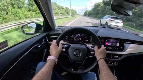 NEW Skoda Kamiq 2023 [1.0 TSI 110HP] 0-100 POV Test Drive