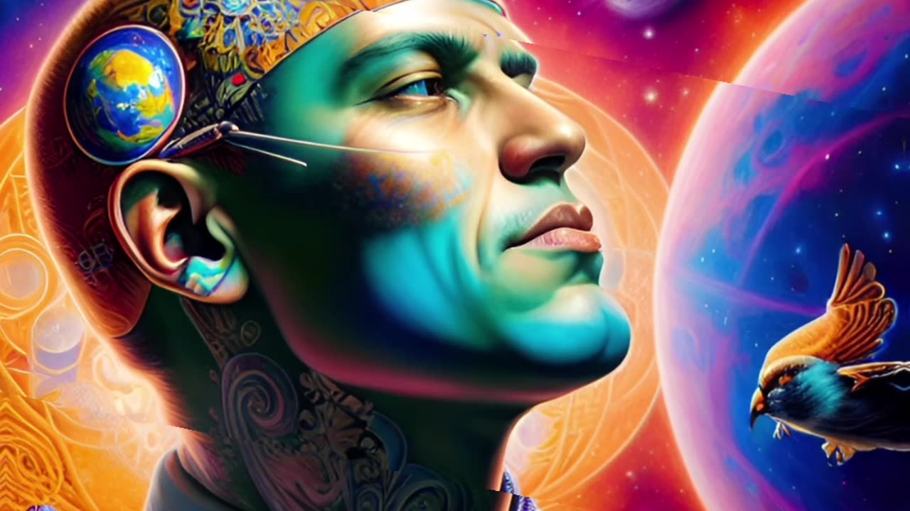 Outer Space Vintage Renaissance: Digital Art - Science Fiction Theme