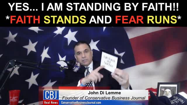 *Faith Stands and Fear RUNS*! When All You Can Do is STAND!! YOU STAND By Faith!