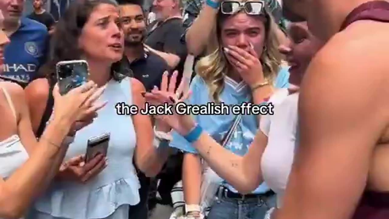 Girls Start to Cry After Meeting Jack Grealish in New York