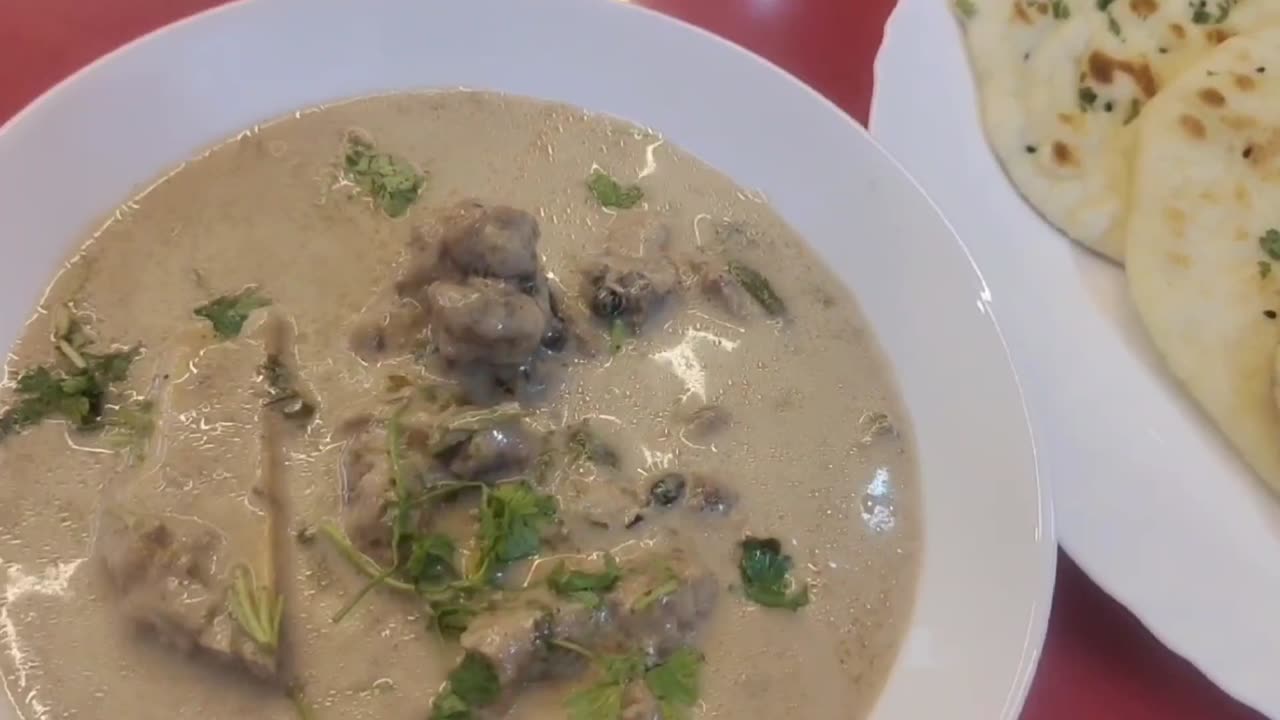 Mutton Marag with Butter Naan