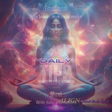 Daily Mind-Body-Spirit Tips 120