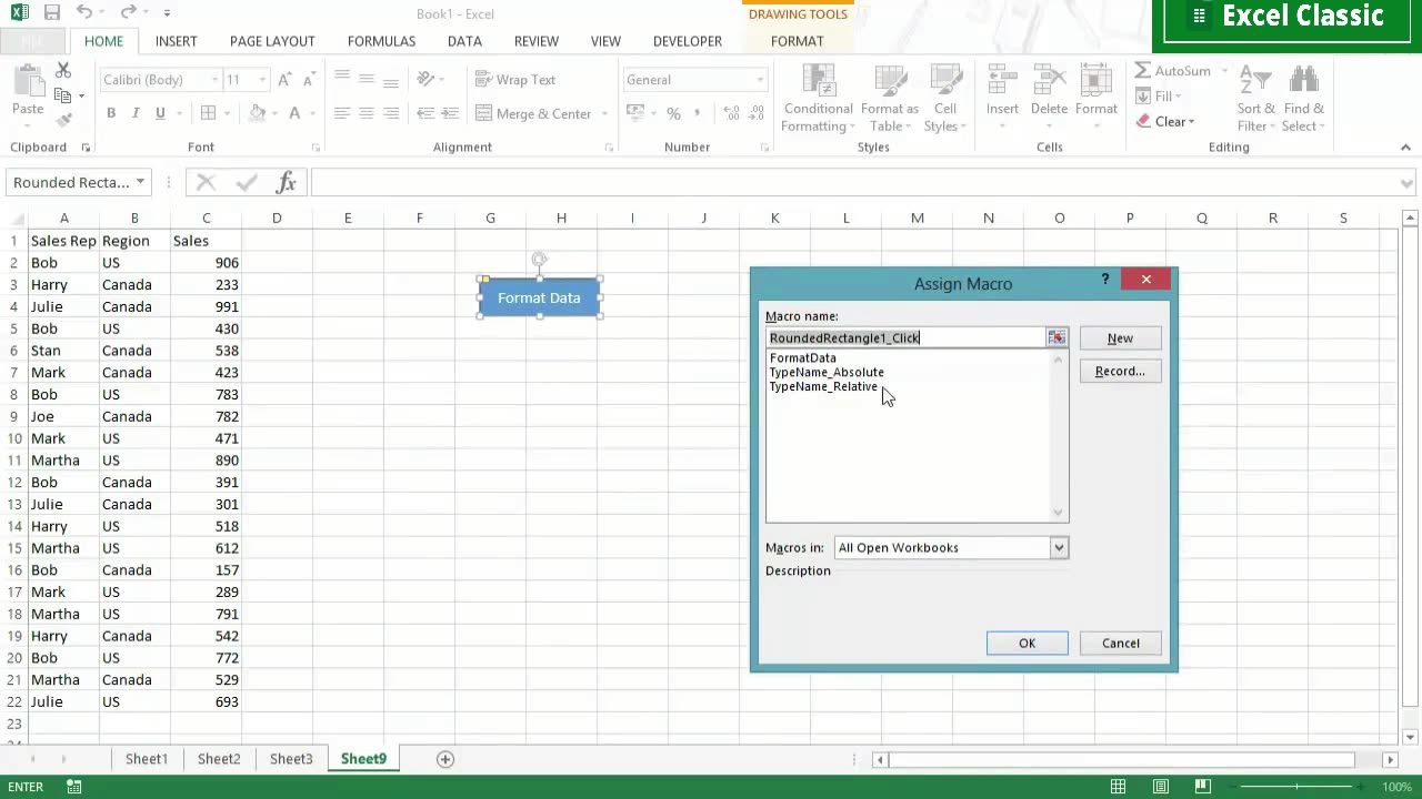 Excel Lesson 26