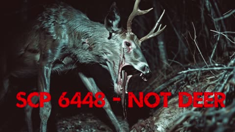 SCP-6448 the Not Deer