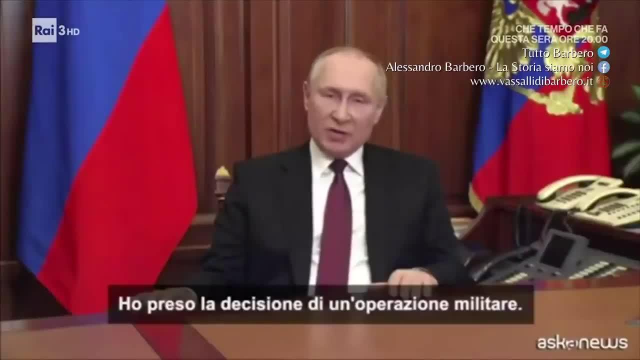 PUTIN e UCRAINA - Alessandro Barbero