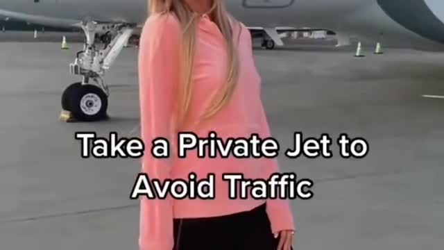 Take a Private Jet to Avoid Traffic