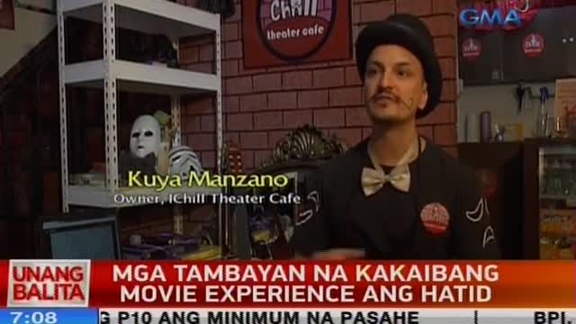 Unang Balita program features iChill Theater Cafe