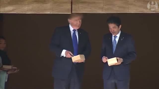 The entire MSM lied about this. Abe dumped his box first, then Trump did. We have it all