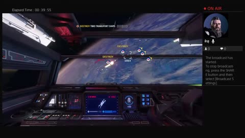 StarWarsFitz's live Star Wars Squadrons game play Jan 23, 2022