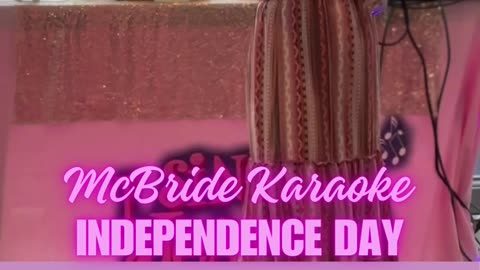 McBride Karaoke | Independence Day Cover | I Sing With Jeannie Karaoke
