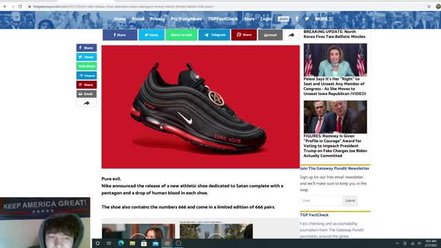 Nike Releases New "Satan Shoes" With real human Blood?!!!