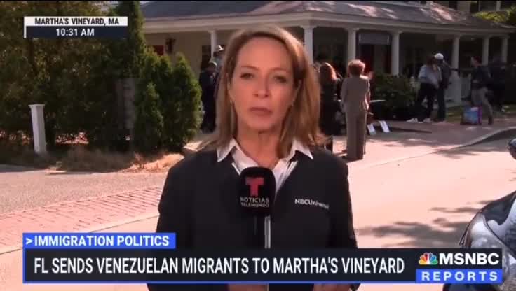 Immigrants are THANKING DeSantis for bringing them to Martha's Vineyard
