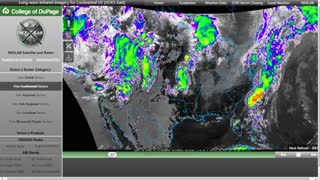 Real weather radar on rumble