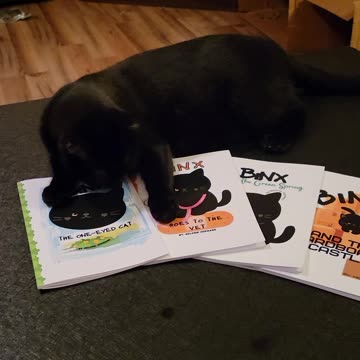 Binx loves her Books♡