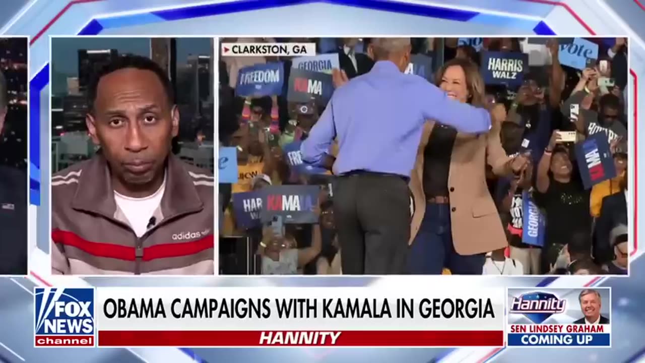 Stephen A. Smith and Hannity spar over Kamala Harris' flip-flops