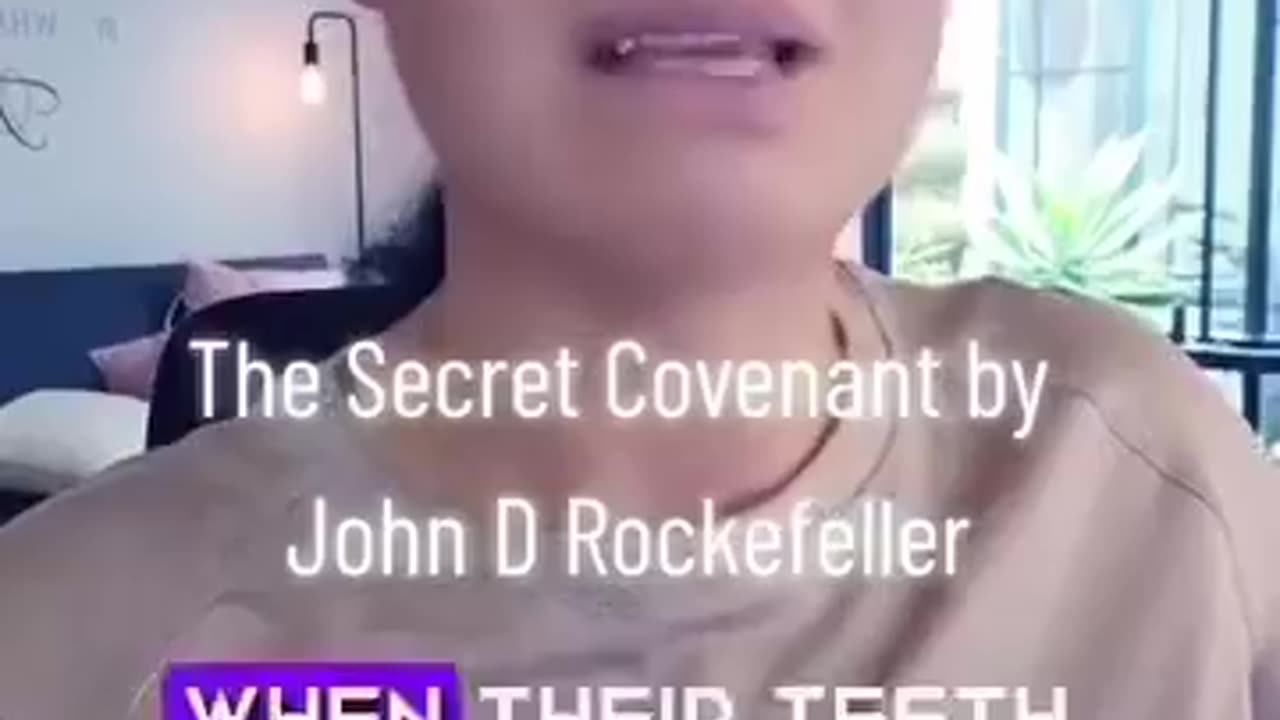 Secret Covenant by John D Rockefeller