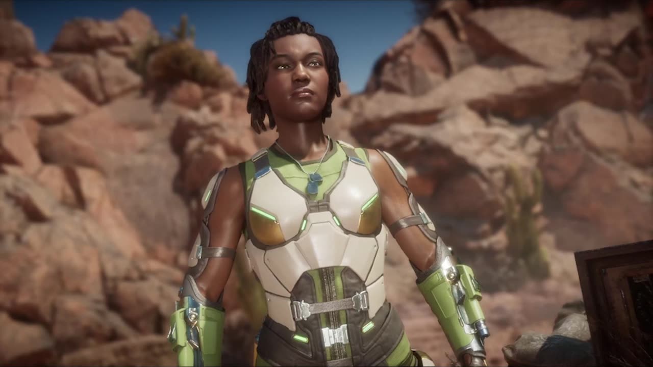 MK 11 JACQUI BRIGGS FATAL BLOW WALL OF JUSTICE