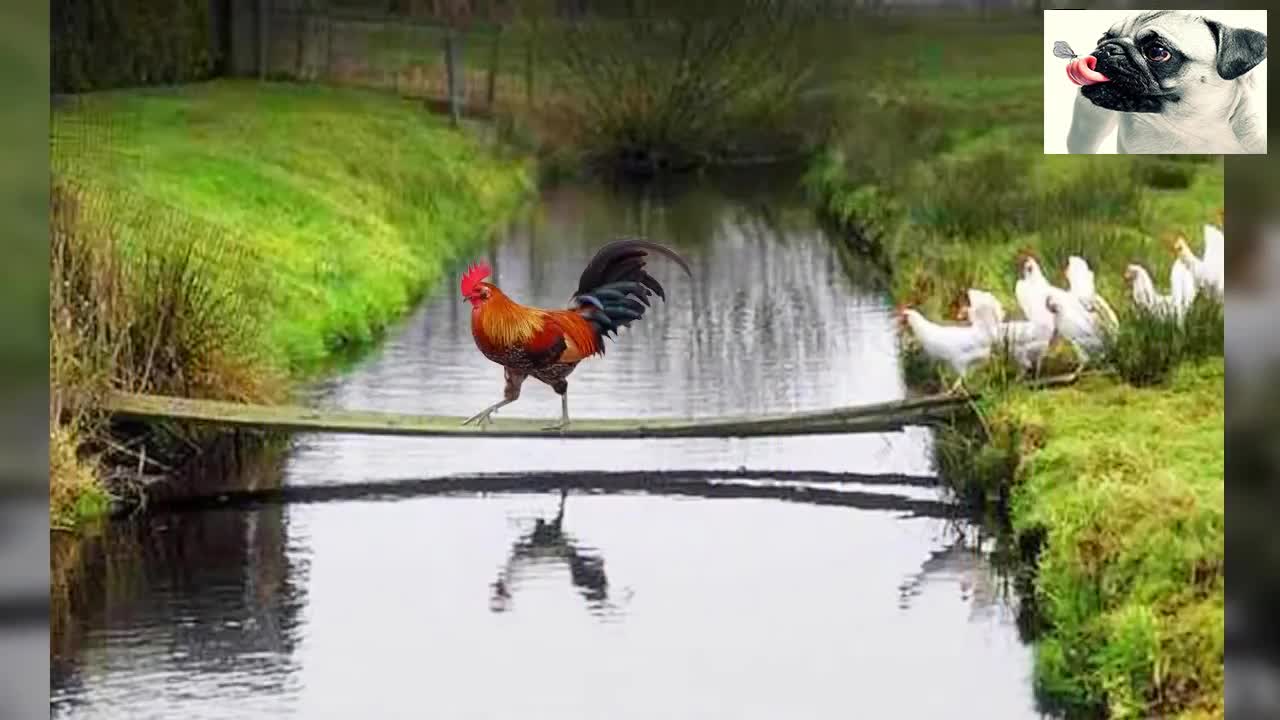 Funny Chickens Try Not To Laugh... wow it's so funny.....