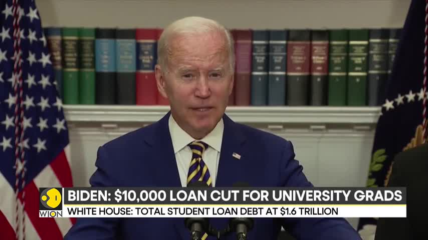 Joe Biden $10,000 loan cut for University grads