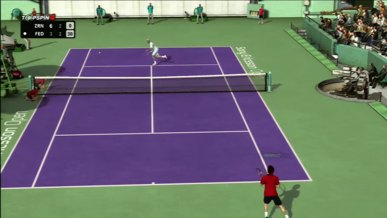 Top Spin 4 Online #29 Federer VS Agassi III