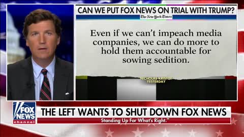 Tucker Carlson - anti-foxnews censorship