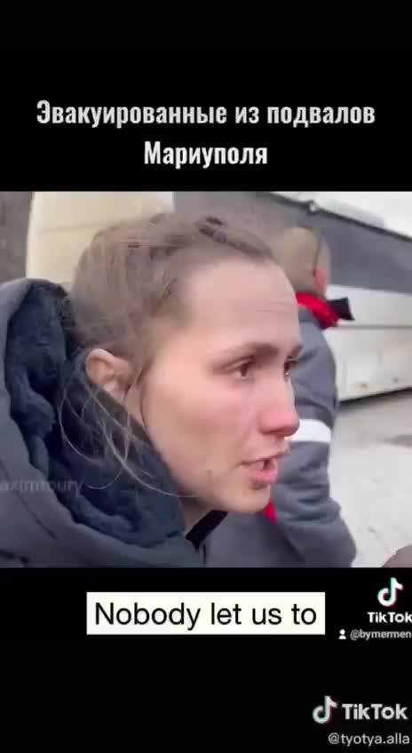 Ukrainian refugees tell their story.