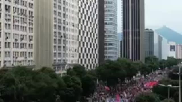 Protests against Bolsonaro in Rio de Janeiro - Brazil