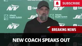 Jets Interim Coach Breaks Silence On Robert Saleh Firing