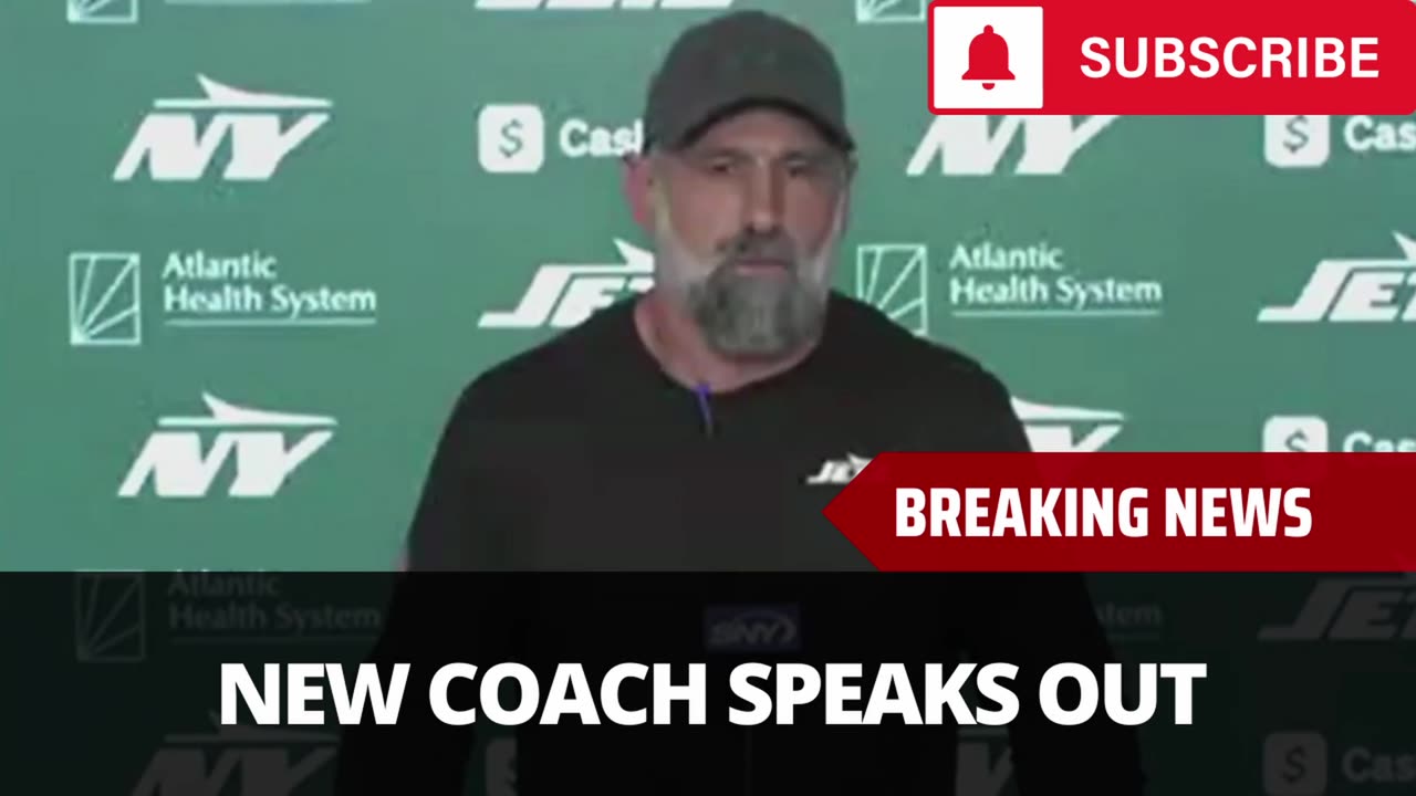Jets Interim Coach Breaks Silence On Robert Saleh Firing
