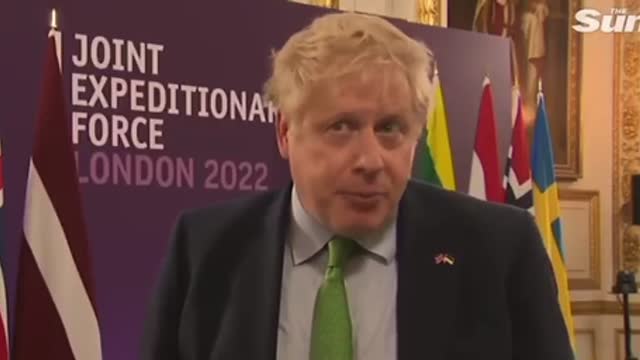 Johnson calls Putin a drugs pusher feeding addiction of cheap gas