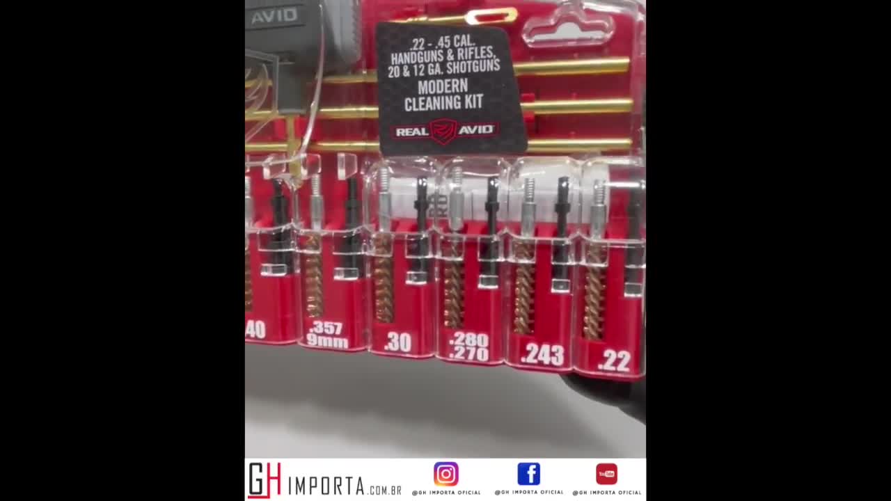 KIT DE LIMPEZA GUN BOSS PRO