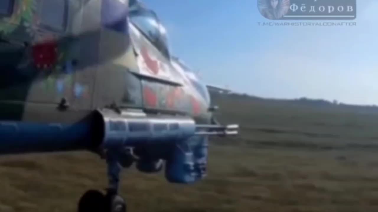 Ukrainian pilots are so tough that they fly old Czech-Polish Mi-24s, cosplaying the Mi-35M.