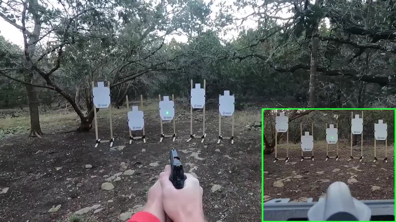 VRT Shots per target testing
