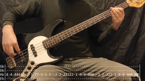 Nirvana - Frances Farmer Will Have Her Revenge On Seattle Bass Cover (Tabs)