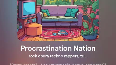 Procrastination Nation(Southpark blues)