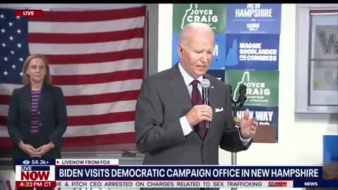 Biden says America must imprison Trump 14 days before Election Day "We must lock him up".