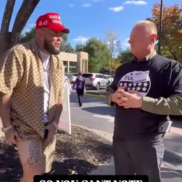 Fulton County GA, won’t allow people to vote if they have political gear on