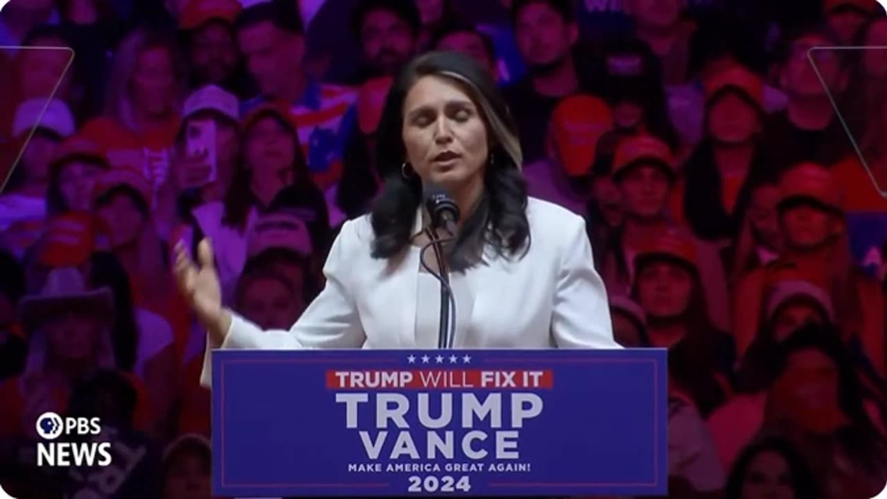 Make America Healthy Again Campaign Madison Square Garden | Tulsi Gabbard