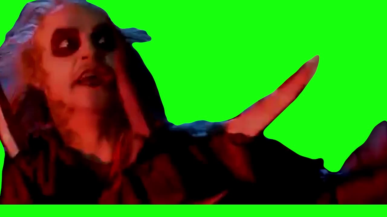 “Here I Come Baby” Beetlejuice | Green Screen