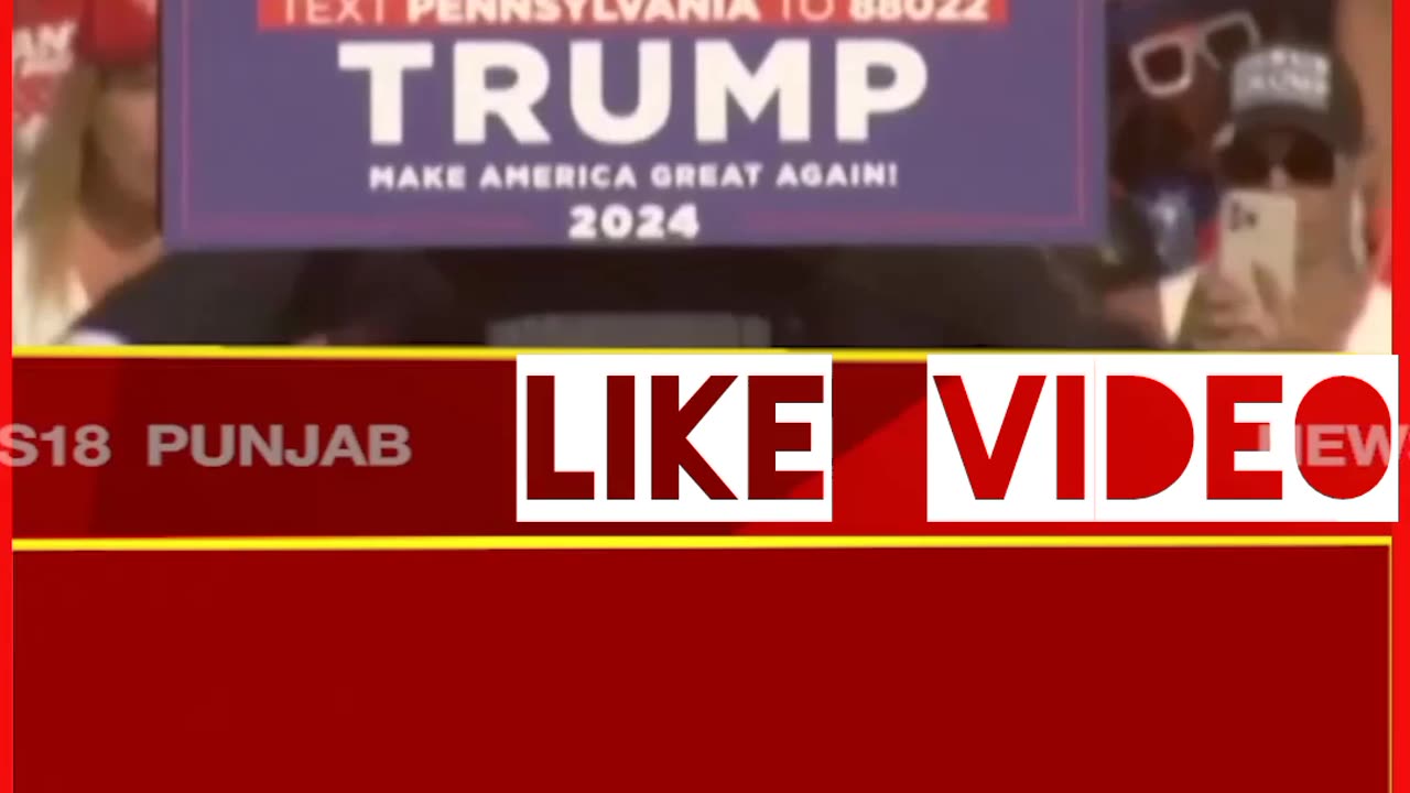 Live Breaking news Gunshot Fired at Donald Trump