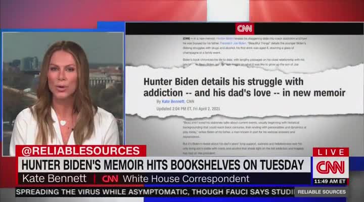 Stelter on Hunter Biden Book: ‘It’s Extraordinary ... It’s Breathtaking’