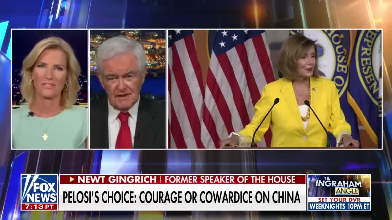 Newt Gingrich: Does Biden even know where Taiwan is?