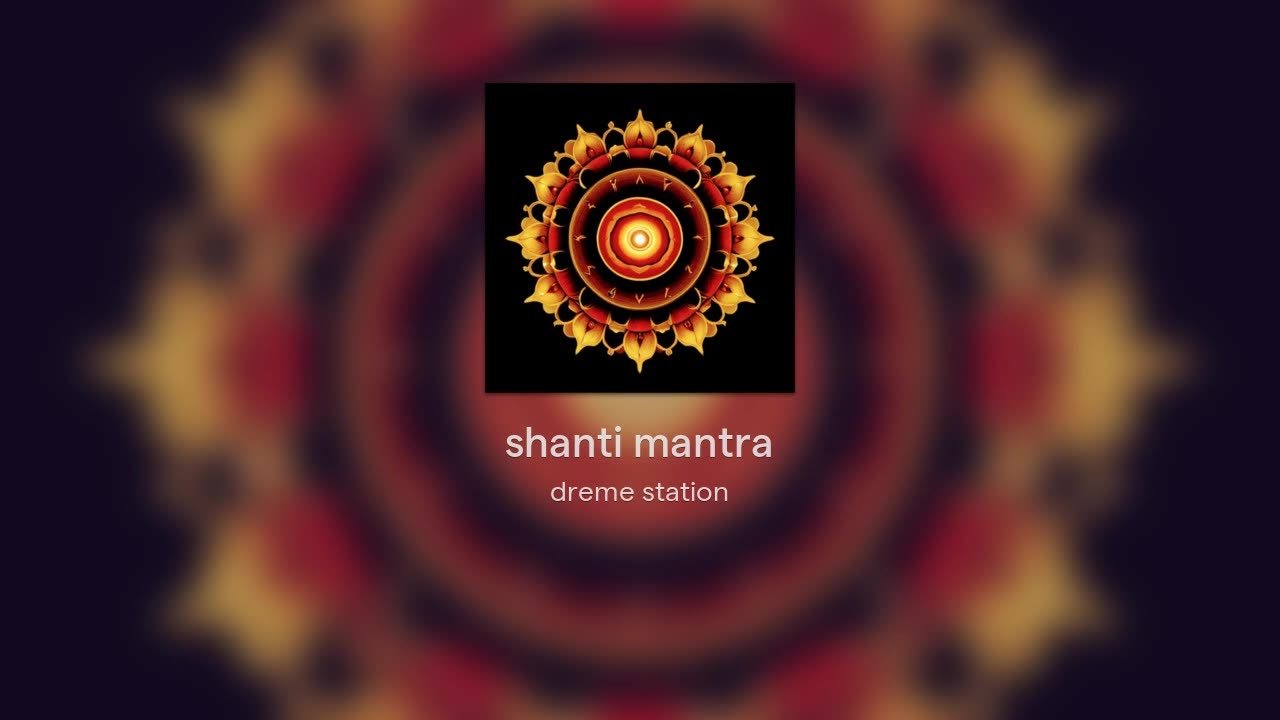 shanti mantra