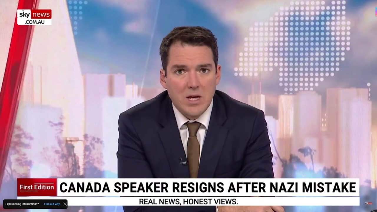 Justin Trudeau has egg all over his face has he has a Nazi disaster 20-10-23