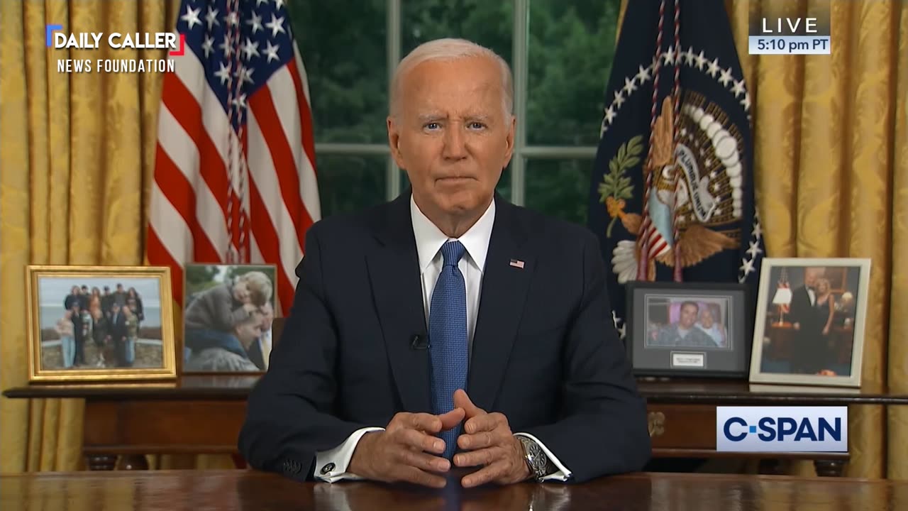 WATCH: President Biden's First Speech Since Stepping Down
