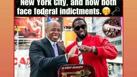 You there proof mayor adams tied with diddy giving him key 🗝 to the city 9/27/24