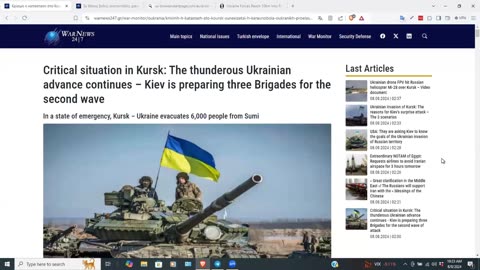 War News! Ukraine invades Russian Oblast of Kursk, Russia Scrambles