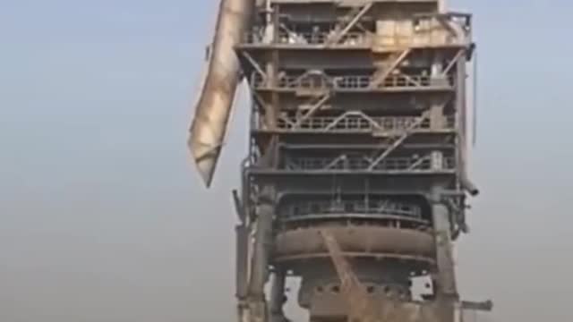 Impressive Building Demolition