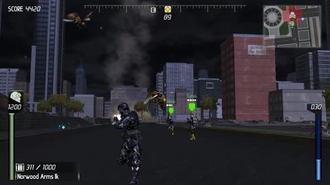 Earth Defense Force: Insect Armageddon, various plays, pt.1